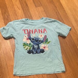 Light Blue 'Ohana Graphic Tee for Kids